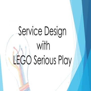 Service Design with LEGO Serious Play