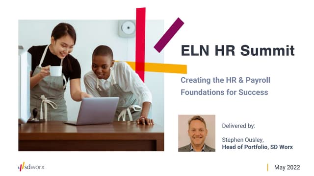 SD Worx: Creating the HR & Payroll Foundations for Success