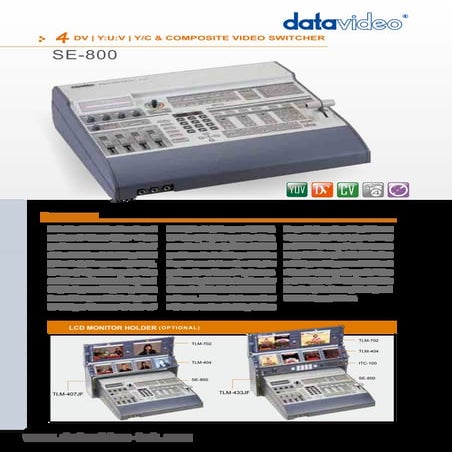 Datavideo SE-800AV