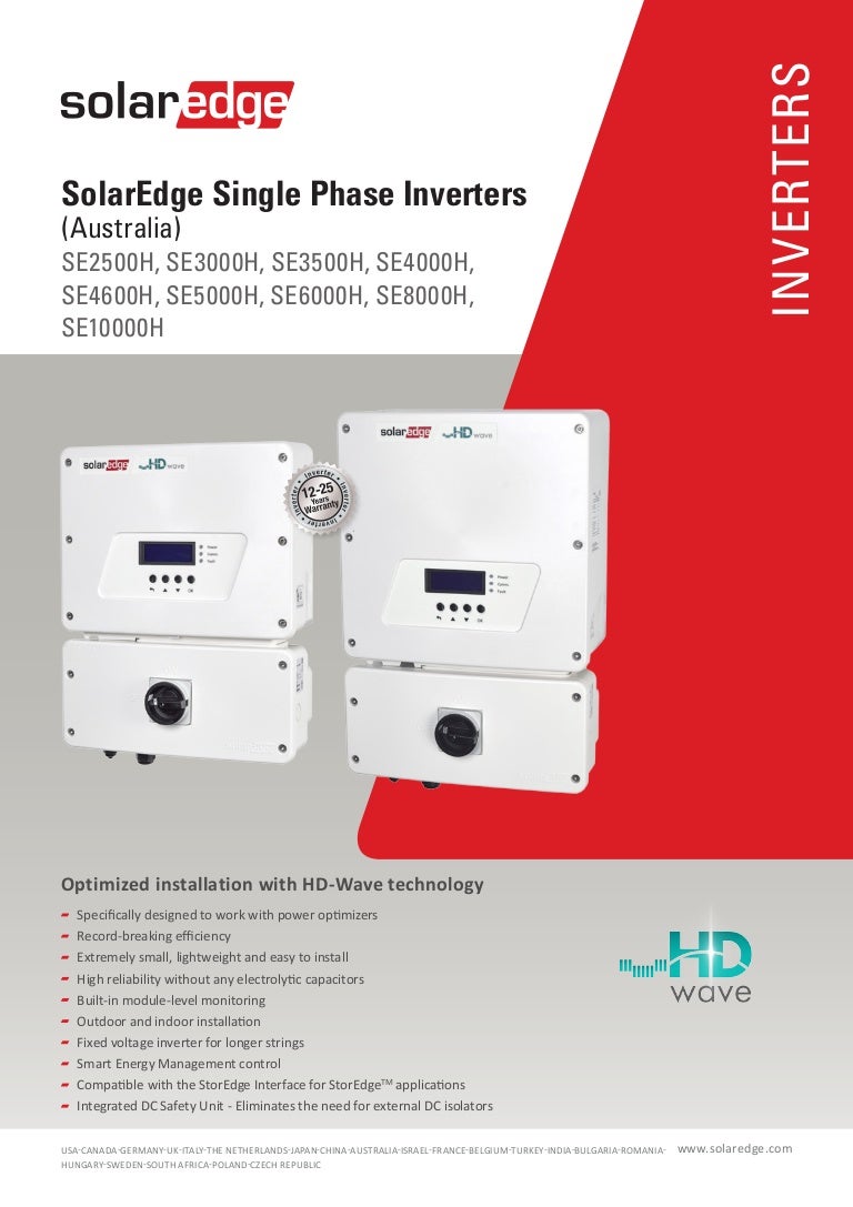 SolarEdge HD Wave