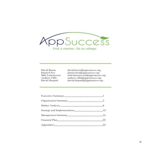 Se track appsuccess-busplan