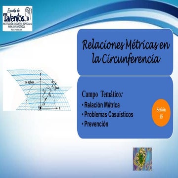 Sesión N°15 de geometría 