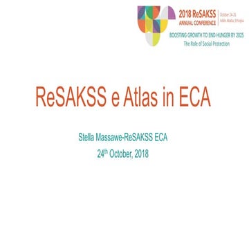 ReSAKSS e Atlas in Eastern and Central Africa