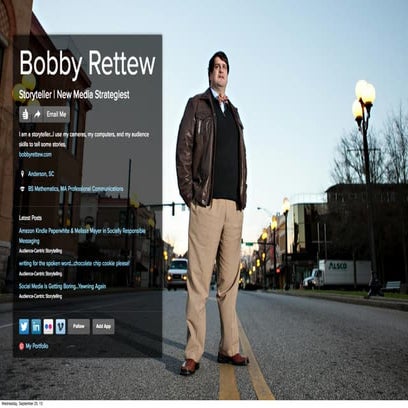 #SE2013 - Owning Your Story