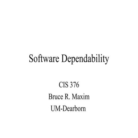 Software Reliability and Availability in Software Engineering, Measure ...