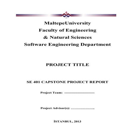 Se401 capstone project_reporttemplat