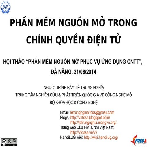 Foss in-e gov-august-2014