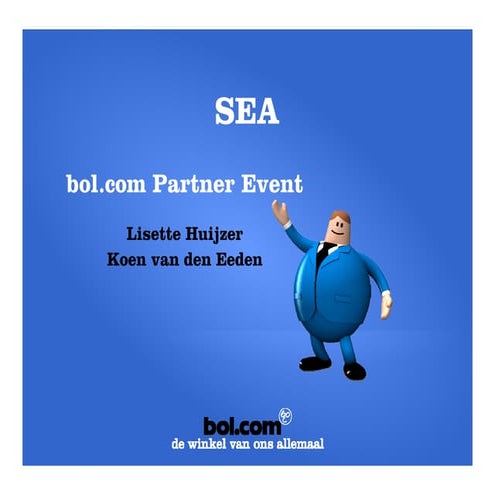 bol.com Partner Event 2013 - Wouter Vegter | PDF