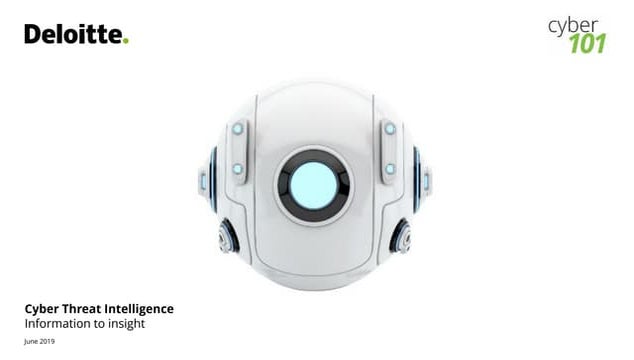 Cyber Threat Intelligence