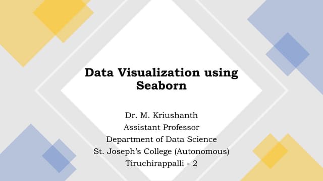 Seaborn for data visualization using python.pptx