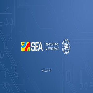 SEA Company. Innovations and Efficiency | PDF