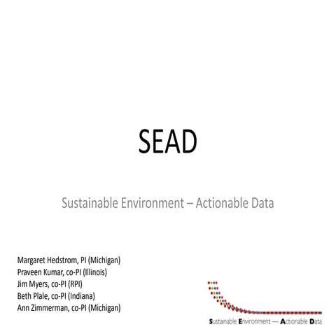 Data 2012 -- Presentation by Margaret Hedstrom (Jan 2012