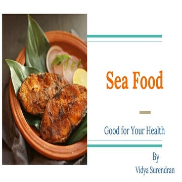 Sea food | PPTX