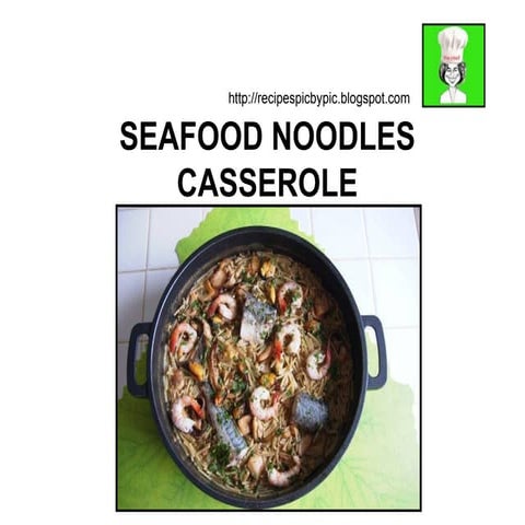 Seafood Noodles