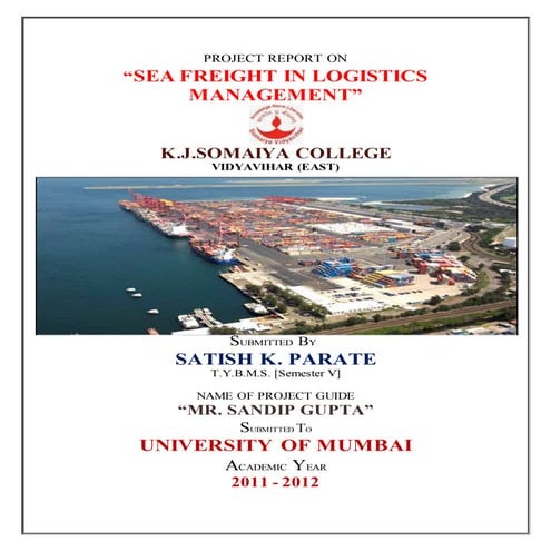 Sea freight in_logistics_management