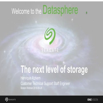 Welcome to the Datasphere – the next level of storage