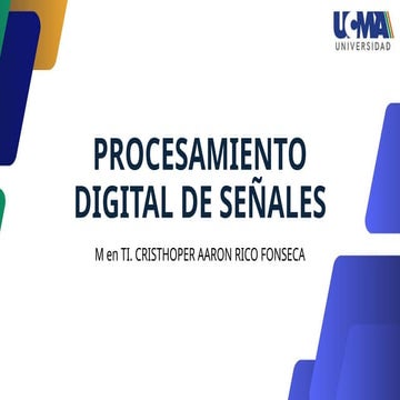 señal analogica y señal digital para un1 | PPTX