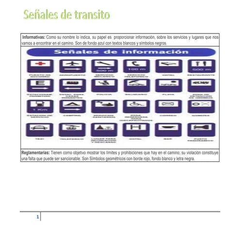 Señales de transito