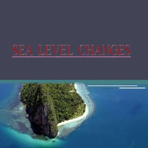 Sea  level  changes