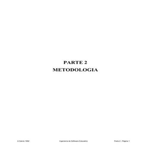 METODOLOGIA PARA SELECCION O DESARROLLO DE MATERIALES EDUCATIVOS COMPUTARIZADOS, MECs