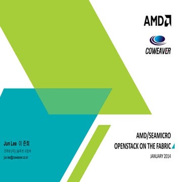 OpenStack on the Fabric - OpenStack Korea January Seminar 2014