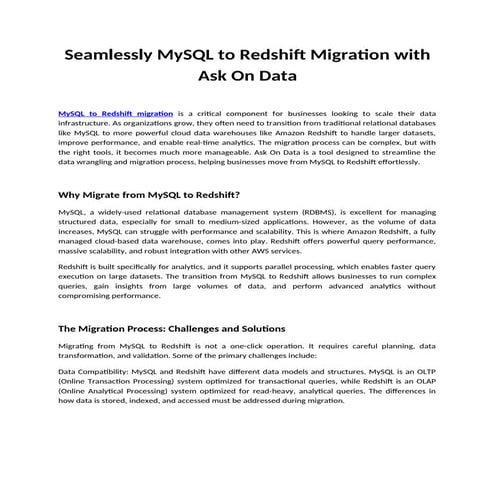Migrating from MySQL to Redshift A Step-by-Step Handbook.pptx