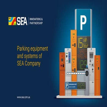 Parking equipment and systems of SEA Company | PDF