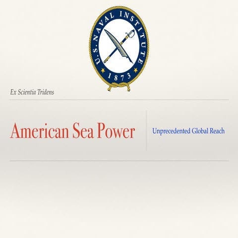 Sea power 3.2 session 1  pax britannica