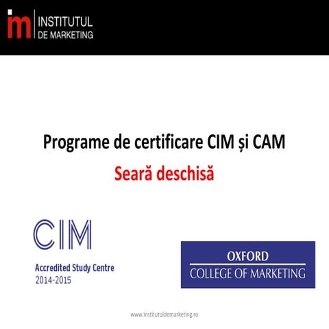 Seara deschisa 19 noiembrie