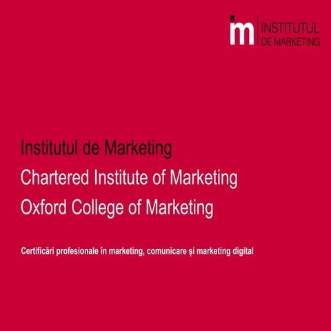 Institutul de Marketing