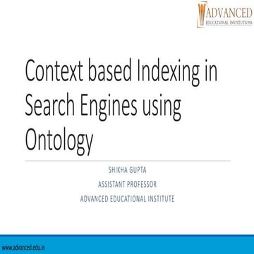 Indexing in Search Engine