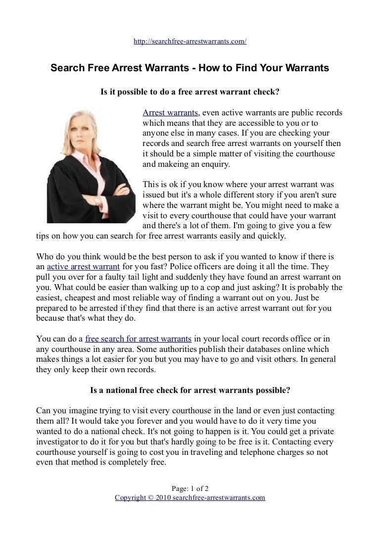 Search Free Arrest Warrants How To Find Your Warrants Search Free Arrest Warrants How To Find Your Warrants