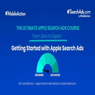 Getting Started with Apple Search Ads (for beginners)