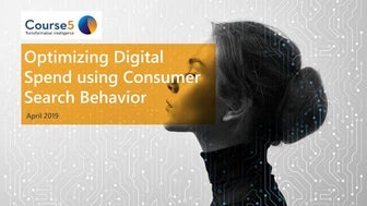 Webinar: Optimizing Digital Spend Using Consumer Search Behavior