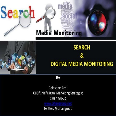 Search and digital media monitoring