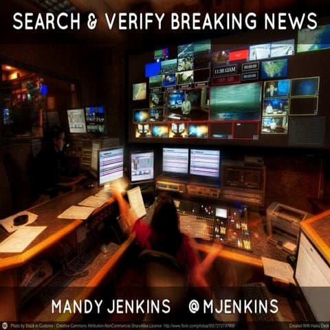 Social Media Search and Verification