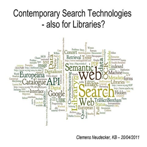 Search Technologies for Digital Libraries