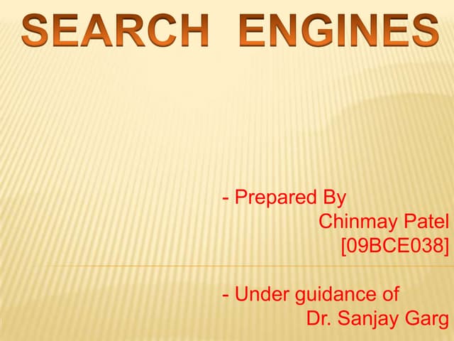 Search engine