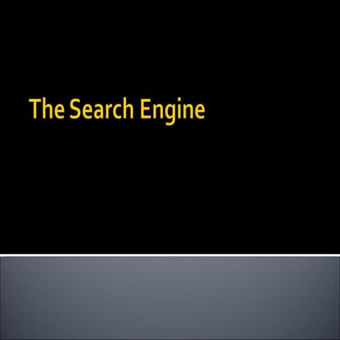 Search engine  -final