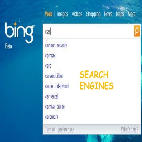 SEARCH ENGINES