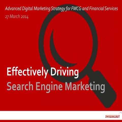 Search engine for finance and banking syndacast