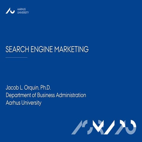 Search Engine Marketing: The Core of Online Marketing