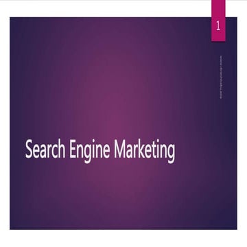 Search Engine Marketing Strategy & Consulting