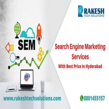 Search Engine Marketing Services In Hyderabad. 