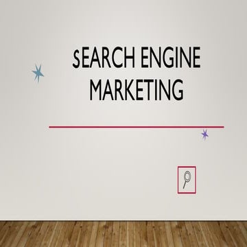 Search engine marketing 