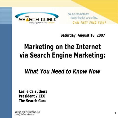 Search Engine Marketing Services: What You Need to Know Now