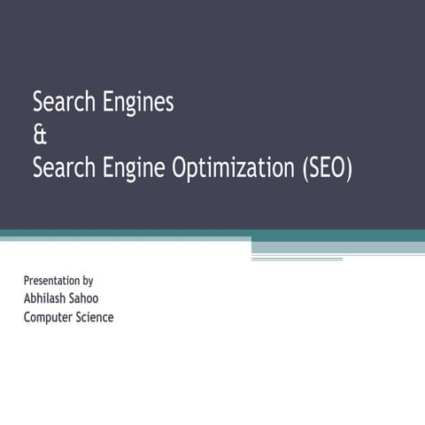 Search Engine Optimization