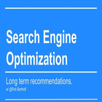 Convent Validation & Off-site SEO