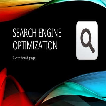 Search Engine Optimization by Mehul Thakur