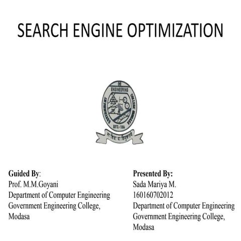 SEO Project report | DOCX